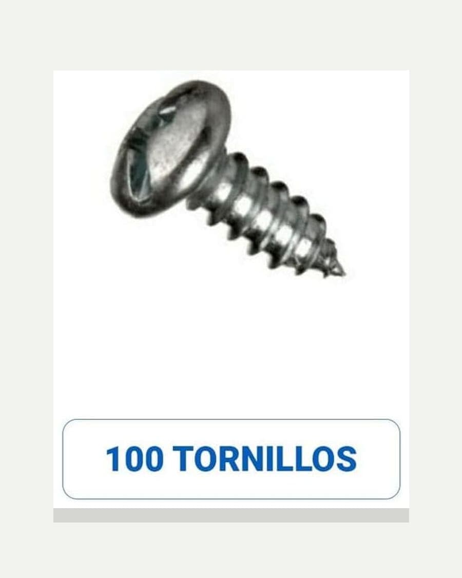 Tornillo Profix Roscalata Punta Fina Calibre 8 x 1/2" largo Terminación Zincado Caja de 100un